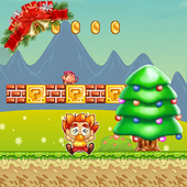 Classic Super Adventure: Christmas Santa Run icon