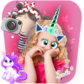 Unicorn Photo Editor أيقونة