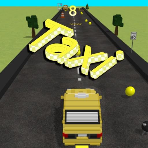 Taxi crash 3D icon