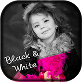 Black &amp; White Photo Editor - Color Pop Effects icon