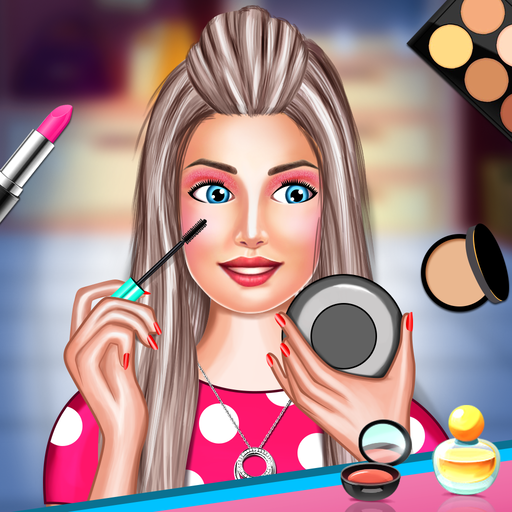 Girls makeup and dress-up games: Girls game icon