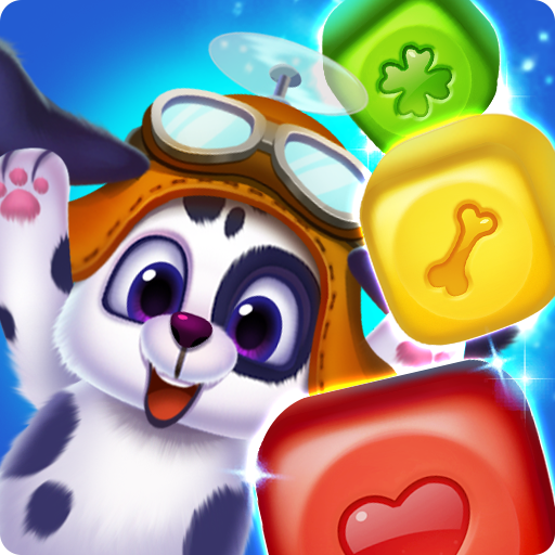 Cube Blast : Dog Rescue - Puzzle Match 3 Game icon
