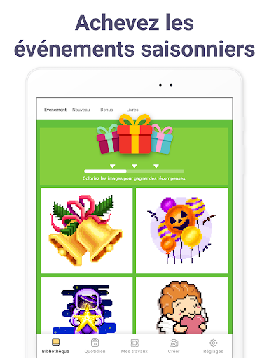 Pixel Art - jeux de coloriage screenshot 11