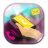 ikon Dering Senter Untuk Panggilan Masuk