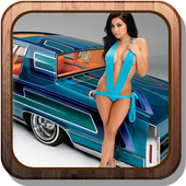 Sexy Hot Girls on Cars icon