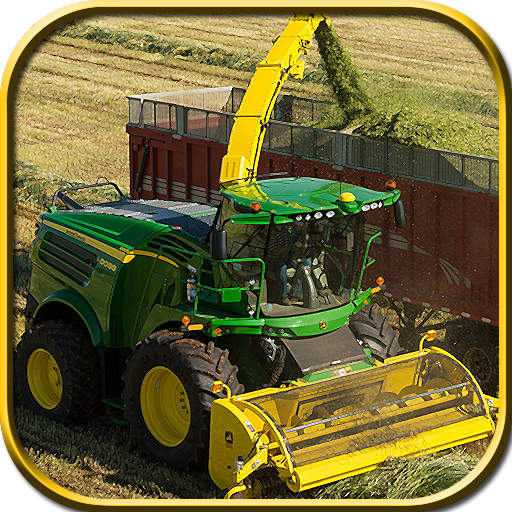Forage Combine Harvester Sim أيقونة