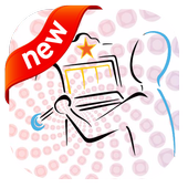 Slots - cartoon icon