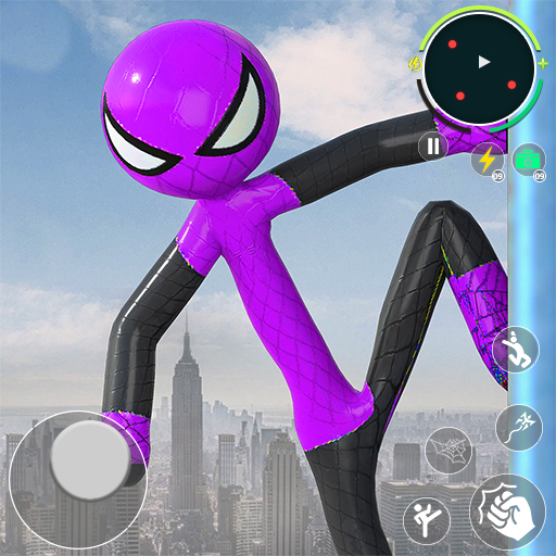 Spider stickman rope hero 2022 icon