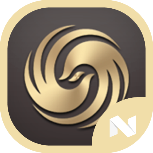 N Theme - Gold Icon Pack icon