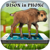 Bison in Phone icon
