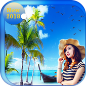 Romantic Island Photo Frame icon