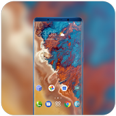 Theme for jio phone2 spectacular terrain wallpaper icon