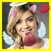 Face snappy filter : photo edit icon