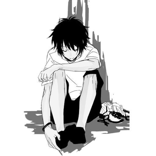 HD Sad Anime Wallpaper icon