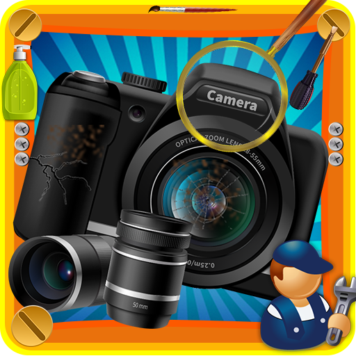 Camera Repair Shop Game icon