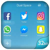 Dual Space & Clone App 32Bit Support‏ on 9Apps