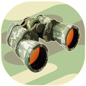 Military Binoculars Telescope: Camera Video icon