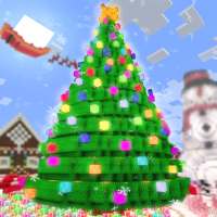 Árbol de Navidad en Minecraft