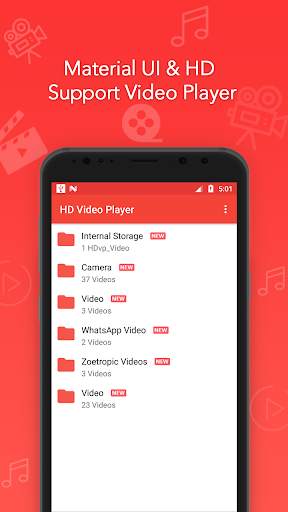 HD Video Player - Free Video Player screenshot 1
