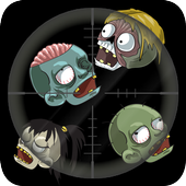 Shoot zombie icon