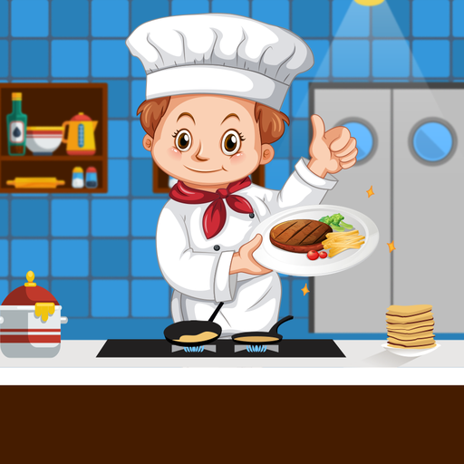 Little Kid Chef Crazy Kitchen icon
