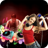 DJ Mix Photo Editor DJ Party Photo Frame أيقونة
