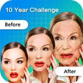 10 Year Challenge icon