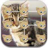 Cat Pattern Lock Screen