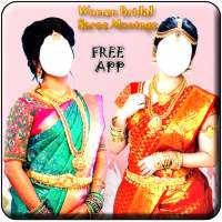 Women Bridal Saree Montage on 9Apps