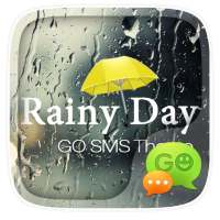 GO SMS PRO RAINY DAY THEME on 9Apps