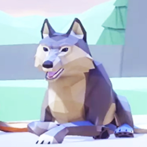 Wolf Family Wild Animal Simulator icon