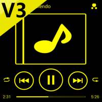 SKIN PLAYERPRO V3 NEON YELLOW on 9Apps