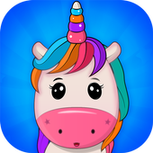 il mio asilo nido per unicorno: unicorno magico icon