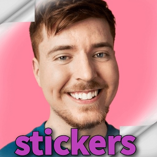 Mr Beast stickers icon