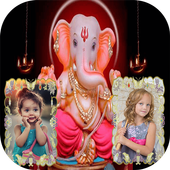 Ganesh Chaturthi Dual Photo Frame icon