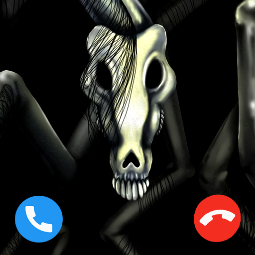 Fake Video Call long horse horor icon