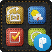 Fabric stitch Lancher Theme icon