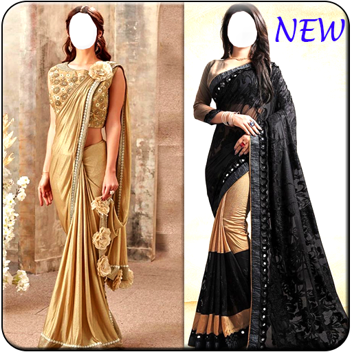Women Designer Saree Photo Suit icon