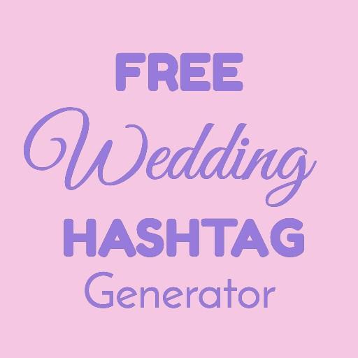 Wedding Hashtag Generator Free Hashtag Expert 2020 icon