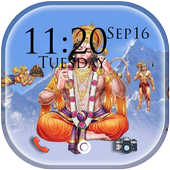 Lord Hanuman Lock Screen icon