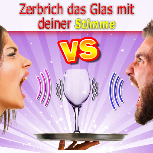 Voice Break Challenge Bruch Glas mit deiner Stimme icon