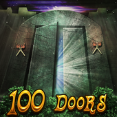 Escape Mysterious: 100 Door Challenge Game Online! icon