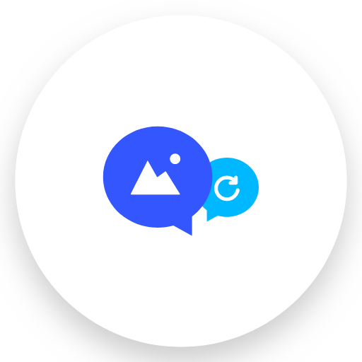 메신저 미디어 백업 - Messenger Media Backup icon