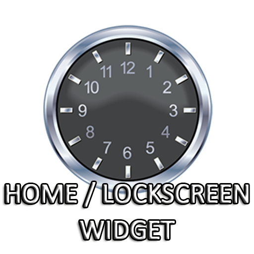 Beautiful Silver Clock icon