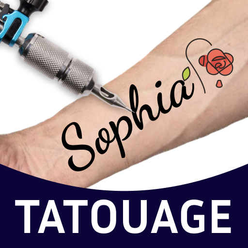 Tatouage mon nom sur la photo icon