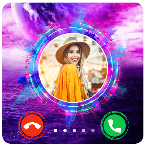 Call Screen - color call themes &amp; call flash app icon