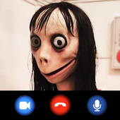 Momo Challenge : Horror Video Call Simulation Momo icon