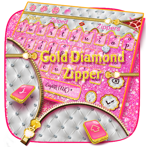 💎คีย์บอร์ด Diamond Zipper icon