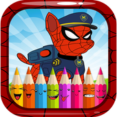 Coloring Games With Paw icon