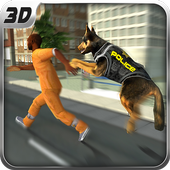 US Police Dog -K9: Airport Crime Shooting Game icon
